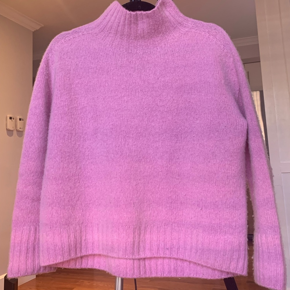 Fuzzy Pink Sweater